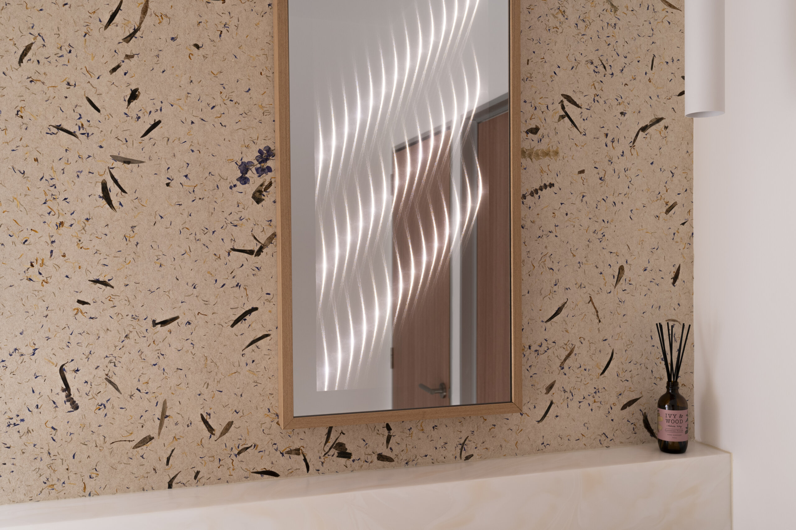 Carpe Diem Badezimmer Wand