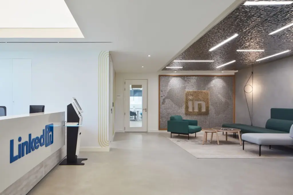 Empfang LinkedIn Office Dubai