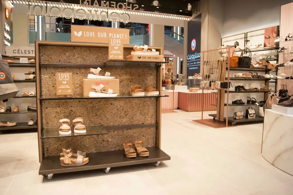 ORGANOID Naturoberfläche – Shoemart Dubai Mall