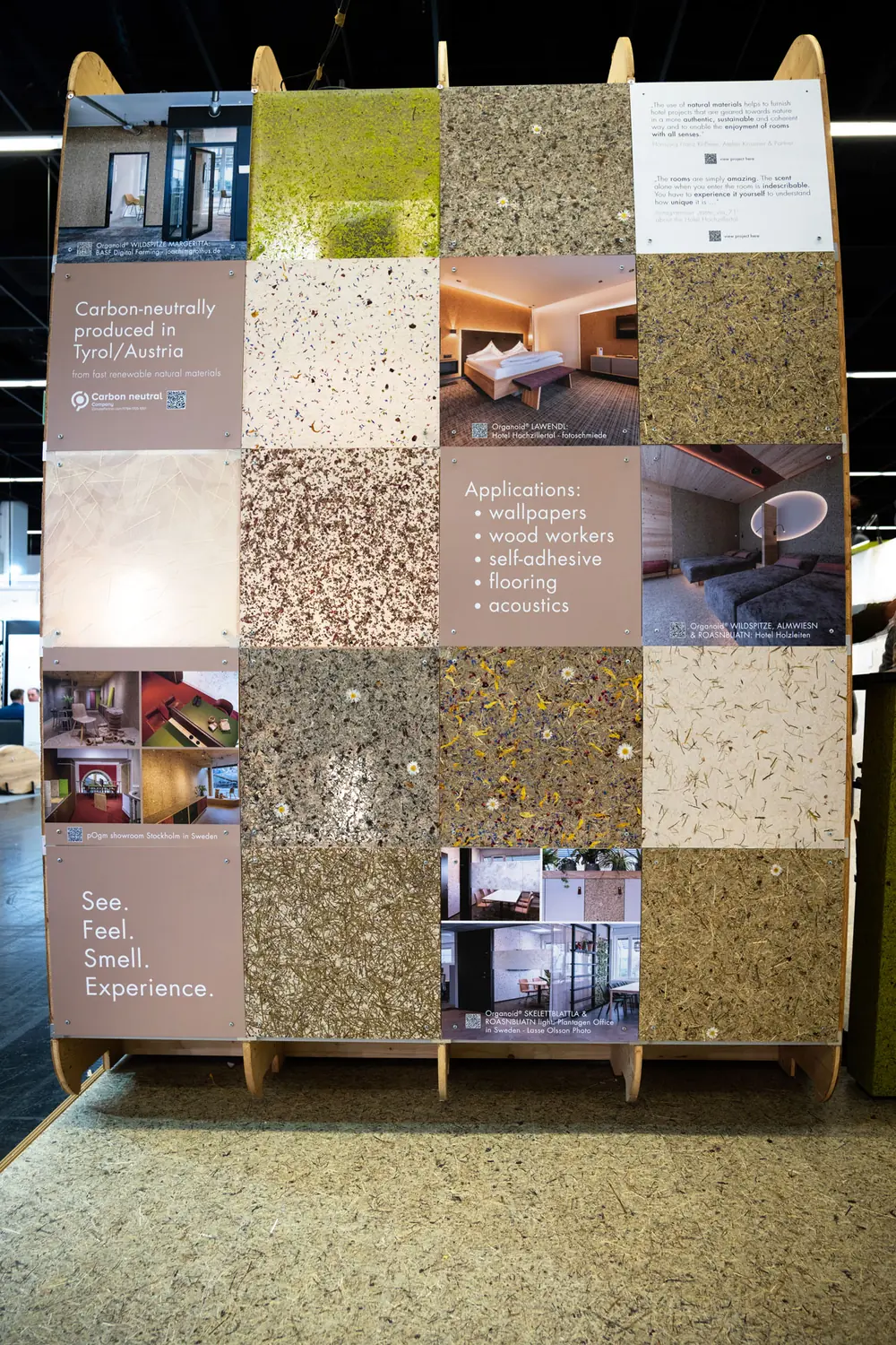 Interzum 2023 – We are shaping the Change – ORGANOID Naturoberflächen