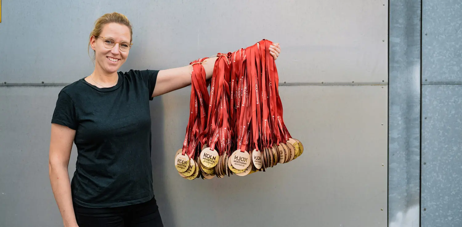 Köln Marathon 2023: Medaillen und Natur pur? Das geht!