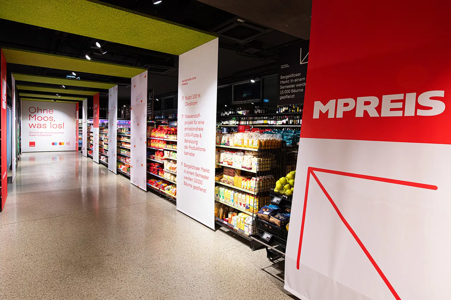 MPREIS: Erster bargeldloser Markt in Österreich