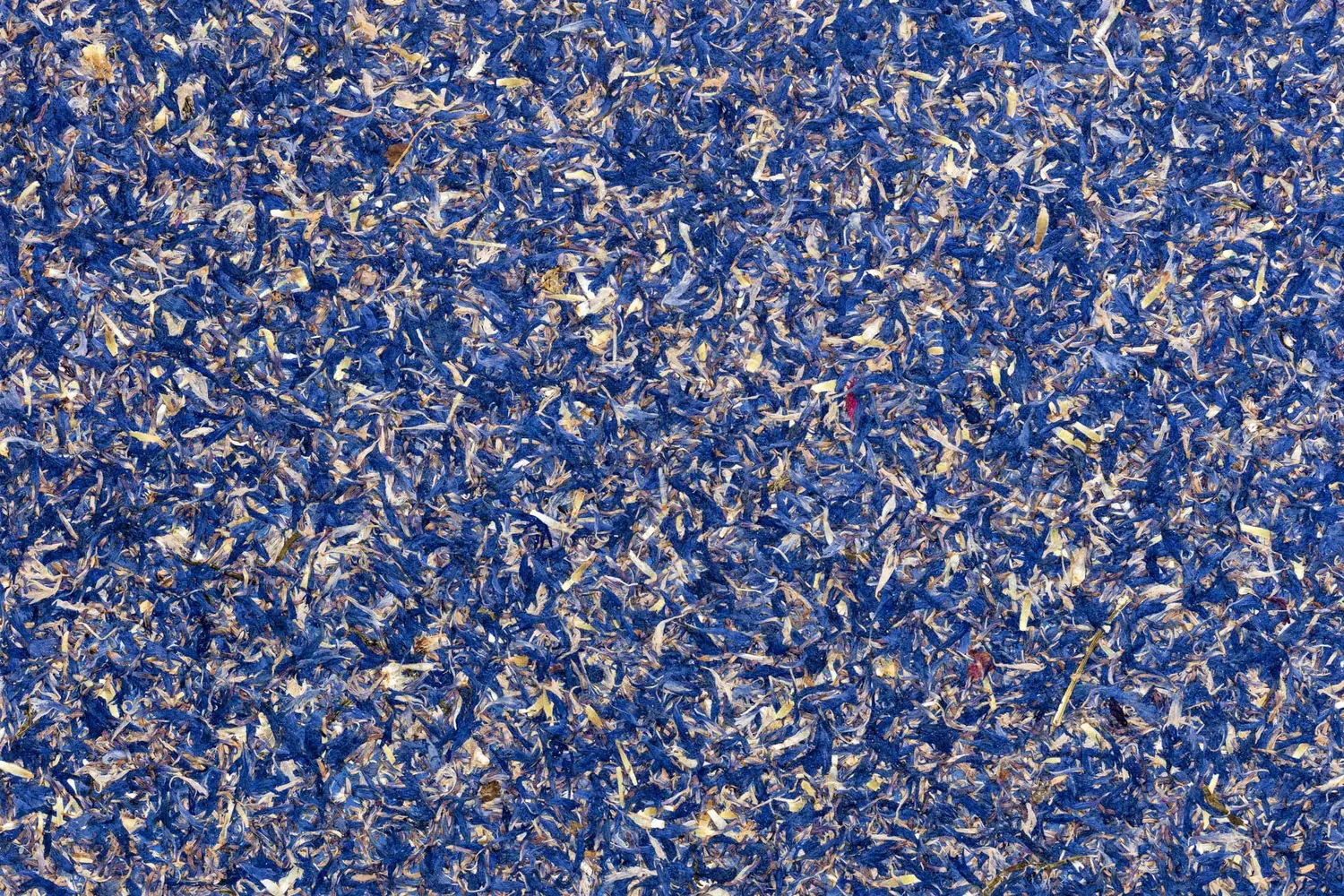 Organoid Naturoberfläche Kornblume blau