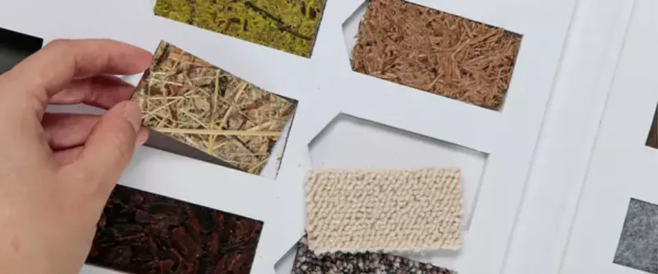 Wohlfühlmaterialien