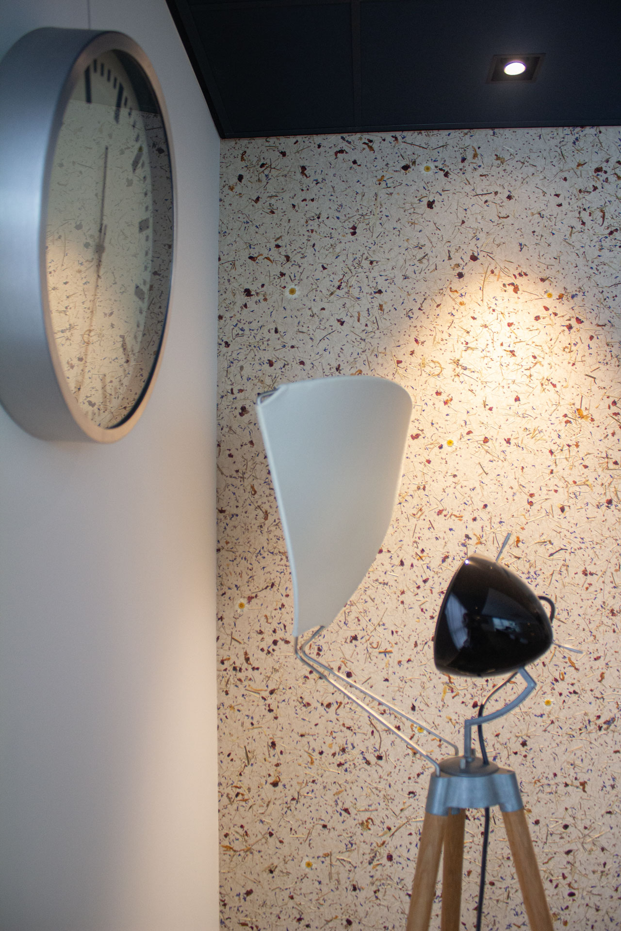 ALMWIESE light - auf Flachsvlies